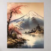 Affiche d'art japonais Mt. Fuji (Devant)