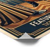 Affiche d'art Jazz Vintage 1930 (Coin)