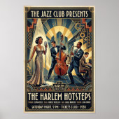 Affiche d'art Jazz Vintage 1930 (Devant)