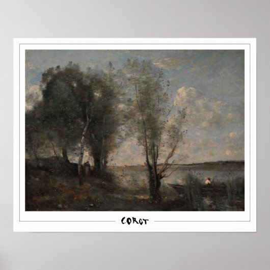 Affiche d'art Jean-Baptiste-Camille Corot #241 (Devant)
