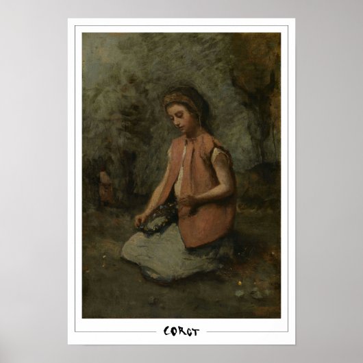 Affiche d'art Jean-Baptiste-Camille Corot #87 (Devant)