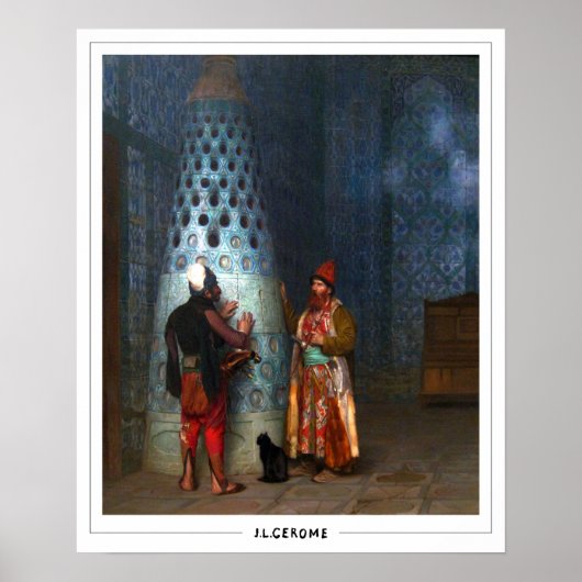 Affiche d'art Jean-Léon Gérôme Zedign #102 (Devant)