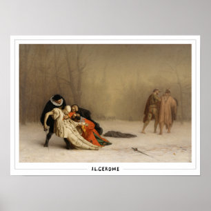 Affiche d'art Jean-Léon Gérôme Zedign #11