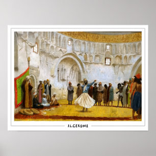 Affiche d'art Jean-Léon Gérôme Zedign #126
