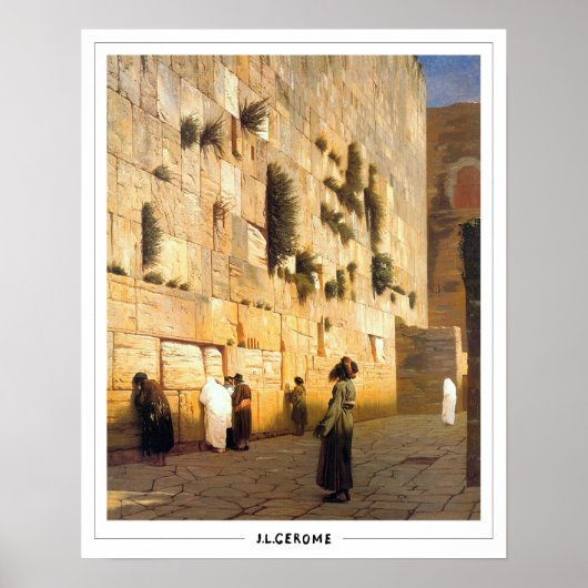 Affiche d'art Jean-Léon Gérôme Zedign #129 (Devant)
