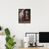Affiche d'art Jean-Léon Gérôme Zedign #13 (Bureau à domicile)