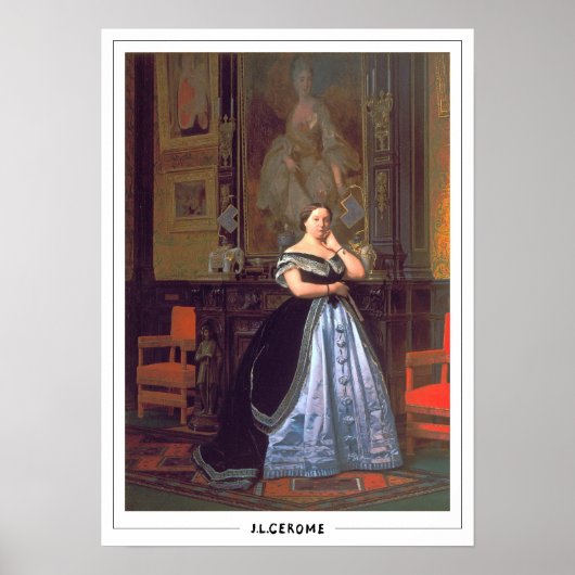 Affiche d'art Jean-Léon Gérôme Zedign #189 (Devant)