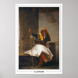 Affiche d'art Jean-Léon Gérôme Zedign #197