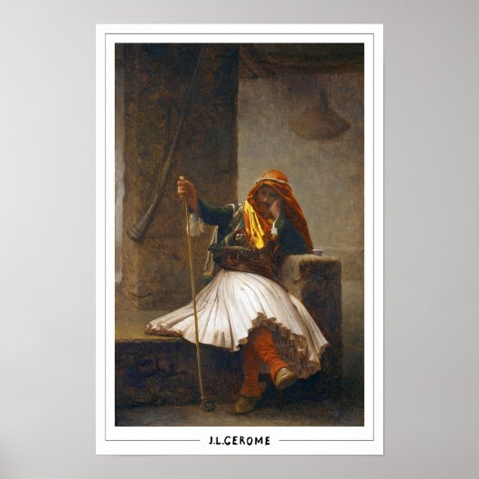 Affiche d'art Jean-Léon Gérôme Zedign #197 (Devant)
