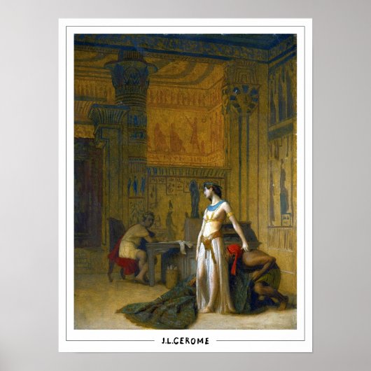 Affiche d'art Jean-Léon Gérôme Zedign #198 (Devant)