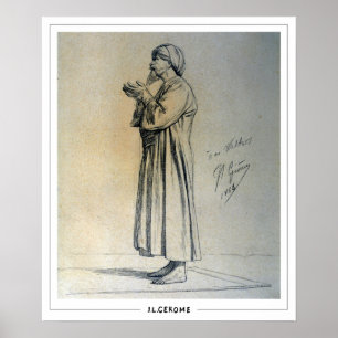 Affiche d'art Jean-Léon Gérôme Zedign #201