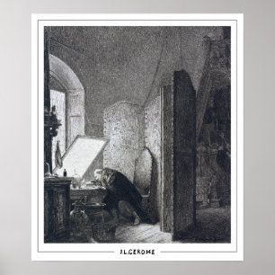 Affiche d'art Jean-Léon Gérôme Zedign #214