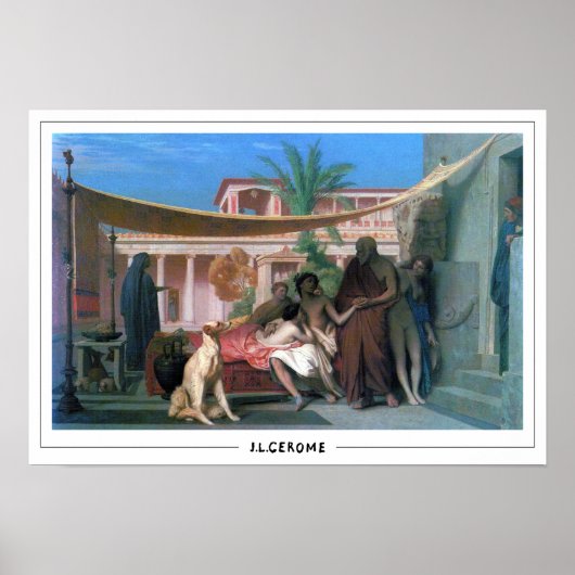 Affiche d'art Jean-Léon Gérôme Zedign #219 (Devant)