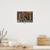 Affiche d'art Jean-Léon Gérôme Zedign #350 (Cuisine)