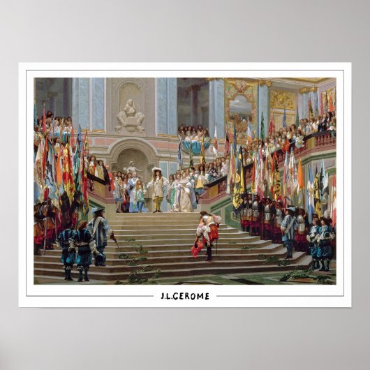 Affiche d'art Jean-Léon Gérôme Zedign #42 (Devant)