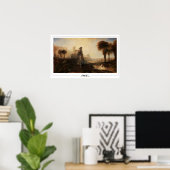Affiche d'art JMW Turner Zedign #164-3 (Bureau à domicile)