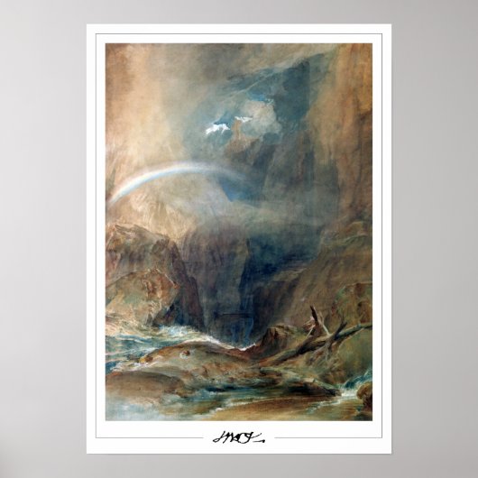 Affiche d'art JMW Turner Zedign #1-3 (Devant)