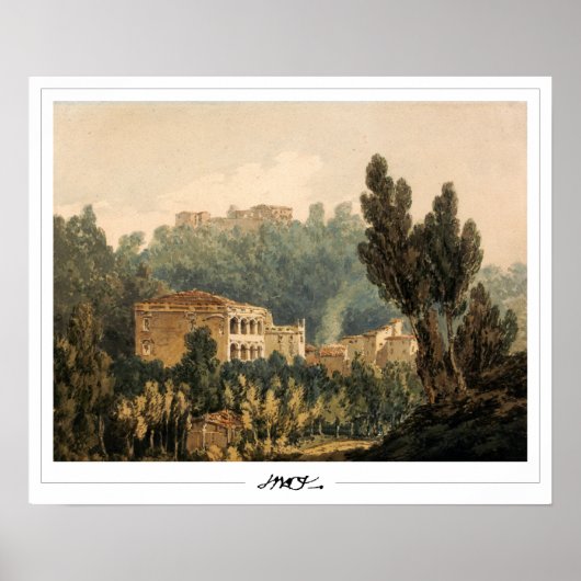 Affiche d'art JMW Turner Zedign #20-3 (Devant)