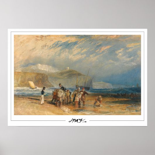 Affiche d'art JMW Turner Zedign #21 (Devant)