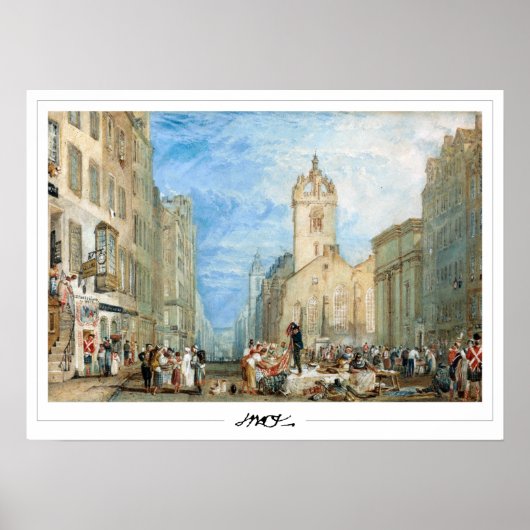 Affiche d'art JMW Turner Zedign #22-3 (Devant)