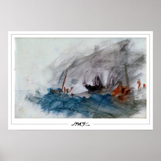 Affiche d'art JMW Turner Zedign #230 (Devant)
