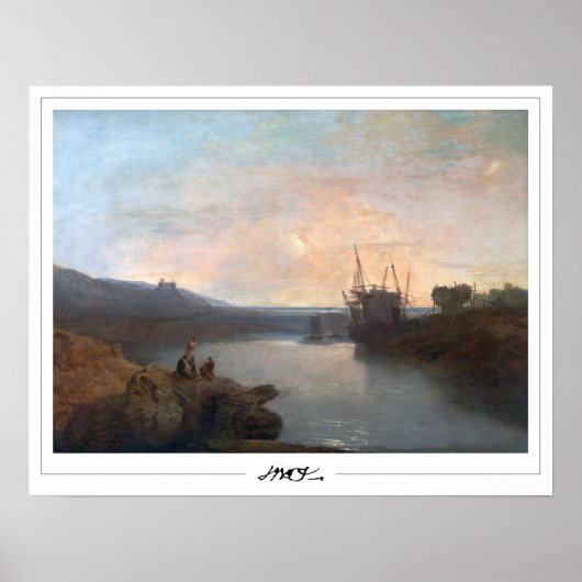 Affiche d'art JMW Turner Zedign #23-3 (Devant)
