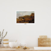 Affiche d'art JMW Turner Zedign #24-2 (Cuisine)