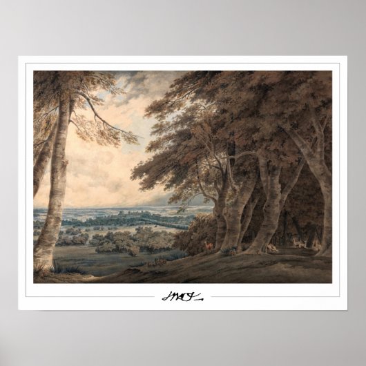 Affiche d'art JMW Turner Zedign #26-3 (Devant)