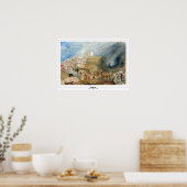 Affiche d'art JMW Turner Zedign #27-3 (Cuisine)