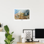 Affiche d'art JMW Turner Zedign #27-3 (Bureau à domicile)