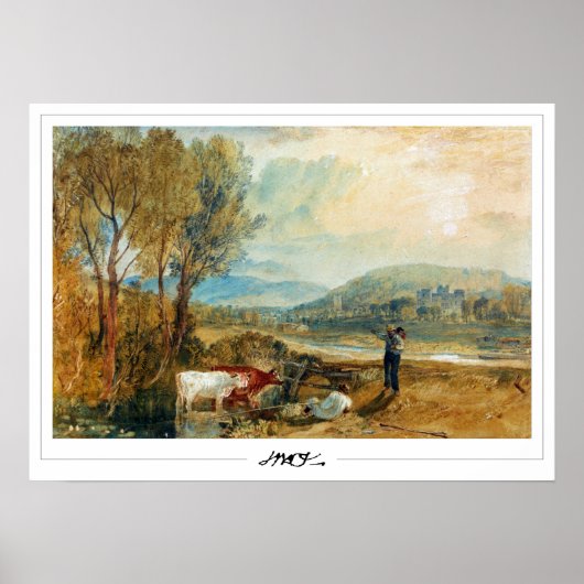 Affiche d'art JMW Turner Zedign #31-3 (Devant)