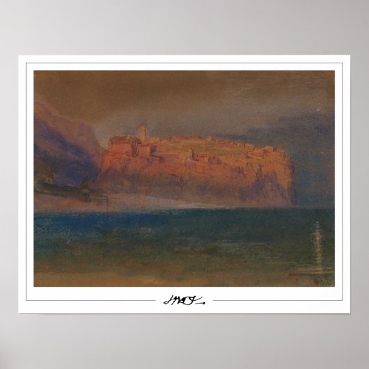 Affiche d'art JMW Turner Zedign #35-2 (Devant)