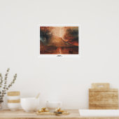 Affiche d'art JMW Turner Zedign #3-2 (Cuisine)