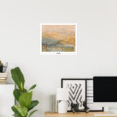 Affiche d'art JMW Turner Zedign #467-2 (Bureau à domicile)