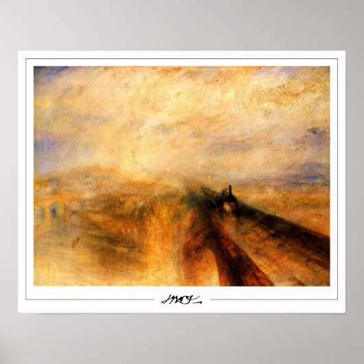 Affiche d'art JMW Turner Zedign #469-3 (Devant)