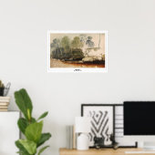 Affiche d'art JMW Turner Zedign #520-2 (Bureau à domicile)