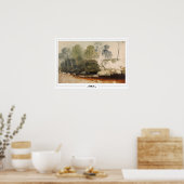 Affiche d'art JMW Turner Zedign #520-2 (Cuisine)