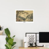 Affiche d'art JMW Turner Zedign #546-3 (Bureau à domicile)