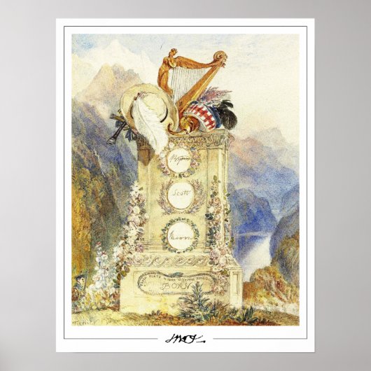 Affiche d'art JMW Turner Zedign #560-3 (Devant)