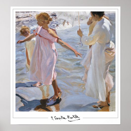 Affiche d'art Joaquín Sorolla Zedign #28 (Devant)