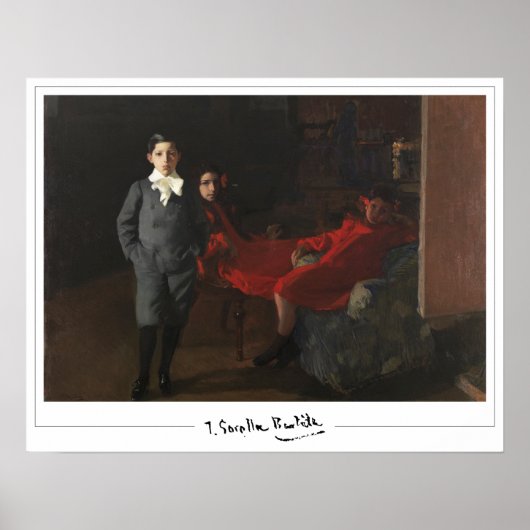 Affiche d'art Joaquín Sorolla Zedign #34 (Devant)