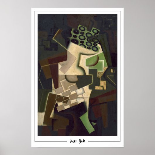 Affiche d'art Juan Gris Zedign #15 (Devant)