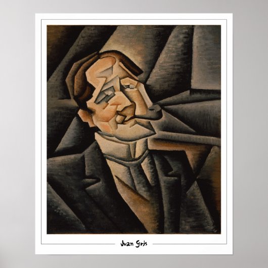 Affiche d'art Juan Gris Zedign #166 (Devant)