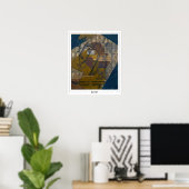 Affiche d'art Juan Gris Zedign #188 (Bureau à domicile)
