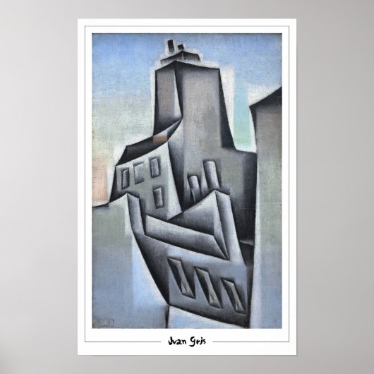 Affiche d'art Juan Gris Zedign #228 (Devant)
