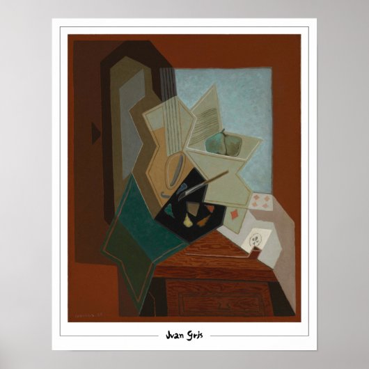 Affiche d'art Juan Gris Zedign #241 (Devant)