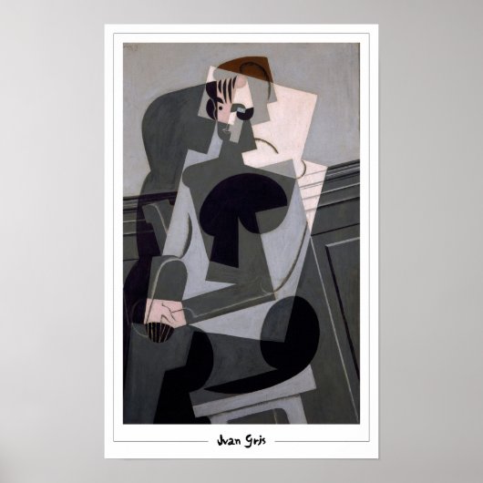 Affiche d'art Juan Gris Zedign #245 (Devant)