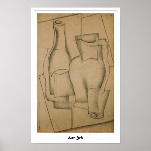 Affiche d'art Juan Gris Zedign #285 (Devant)