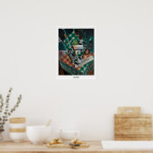 Affiche d'art Juan Gris Zedign #38 (Cuisine)