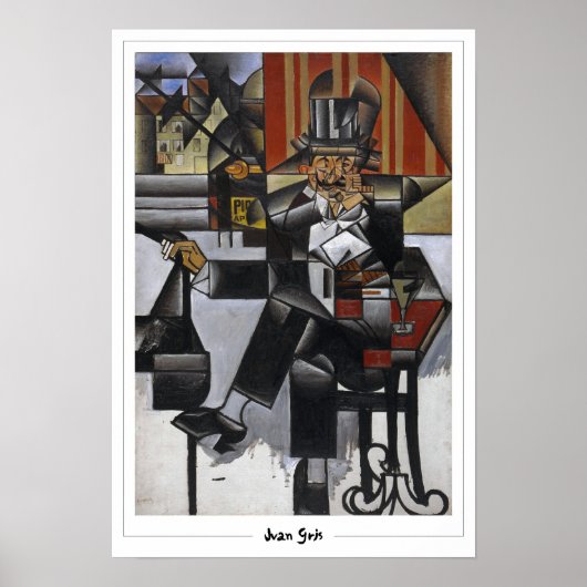 Affiche d'art Juan Gris Zedign #42 (Devant)